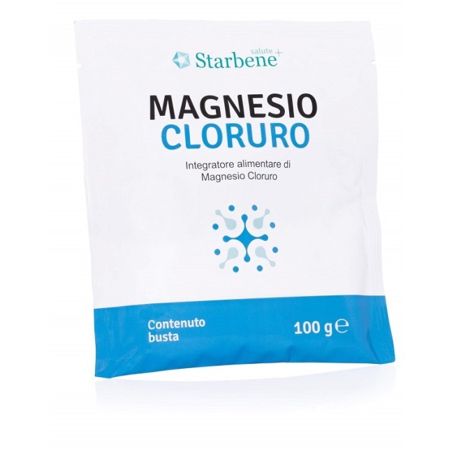 Starbene Magnesio Cloruro Bustina 100 G Starbene Magnesio Cloruro Bustina 100 G