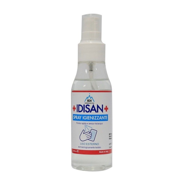 Idi Farmaceutici Idisan Spray Igienizzante Mani e superfici 100ml Idi Farmaceutici Idisan Spray Igienizzante Mani e superfici 100ml