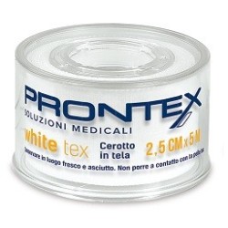 Safety Cerotto in tela Prontex White Tex 5x2,5 cm