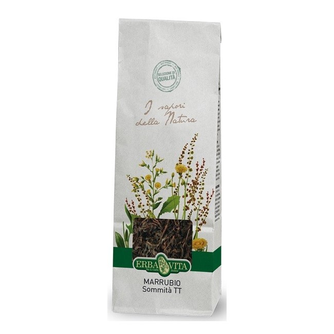 Erba Vita Italia Marrubio Sommita' Taglio Tisana 100 G Erba Vita Italia Marrubio Sommita' Taglio Tisana 100 G