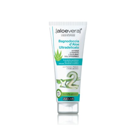 Zuccari Aloevera2 Bagnodoccia D'aloe Ultradelicato 250ml Zuccari Aloevera2 Bagnodoccia D'aloe Ultradelicato 250ml