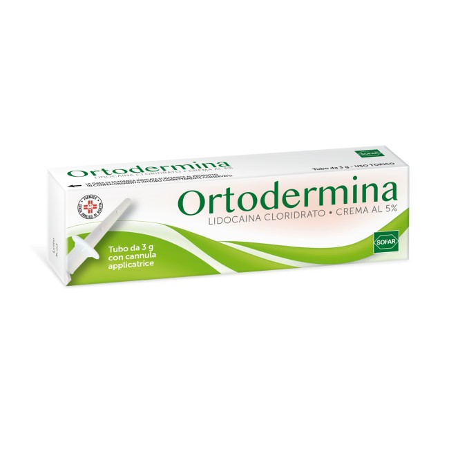 Sofar Ortodermina Crema Al 5% 3 grammi Sofar Ortodermina Crema Al 5% 3 grammi