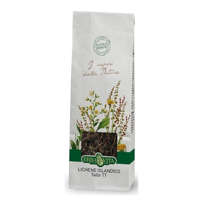 Erba Vita Italia Lichene Islandico Taglio Tisana 100 G Erba Vita Italia Lichene Islandico Taglio Tisana 100 G