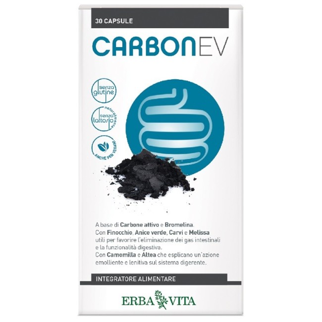 Erba Vita Group Carbon Ev integratore 30 Capsule Erba Vita Group Carbon Ev integratore 30 Capsule