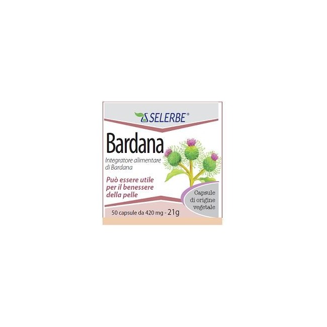 Biodue Bardana Estratto Secco Titolato 50 Capsule Biodue Bardana Estratto Secco Titolato 50 Capsule
