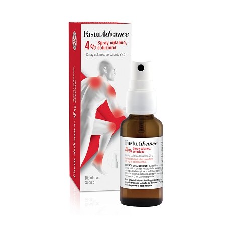 Menarini Fastuadvance 4%, Spray Cutaneo 25 grammi Menarini Fastuadvance 4%, Spray Cutaneo 25 grammi