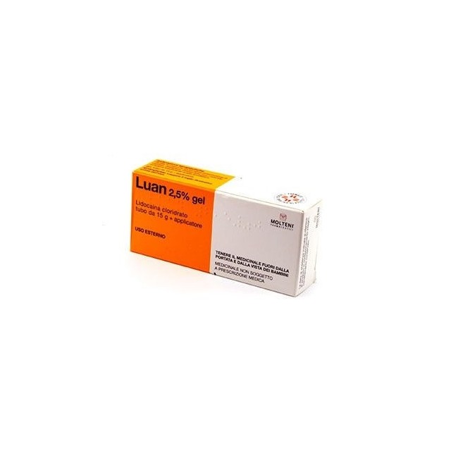 Luan Gel 15g 2,5% + Applicatore Luan Gel 15g 2,5% + Applicatore