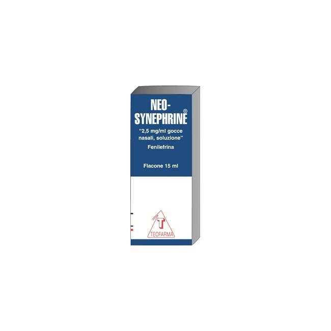 Neosynephrine* Gocce 15ml 2,5mg/M Neosynephrine* Gocce 15ml 2,5mg/M