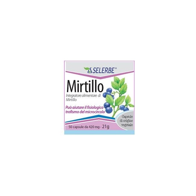 Biodue Mirtillo Estratto Secco Titolato 50 Capsule