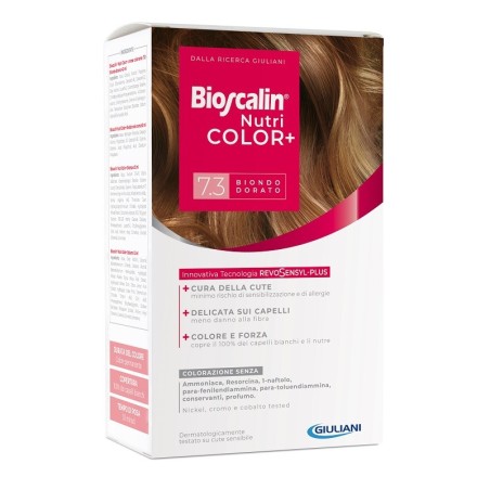 Giuliani Bioscalin Nutricolor Plus 7,3 Biondo Dorato 1 pezzo Giuliani Bioscalin Nutricolor Plus 7,3 Biondo Dorato 1 pezzo