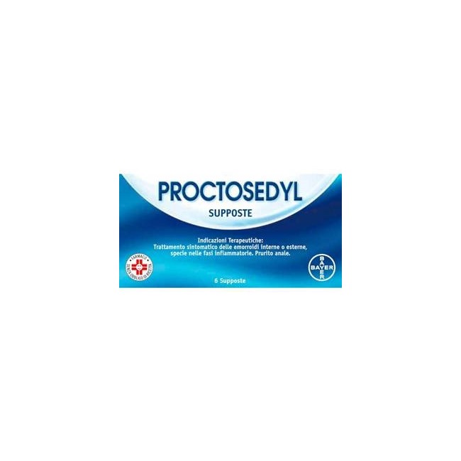 Proctosedyl*6 Supposte