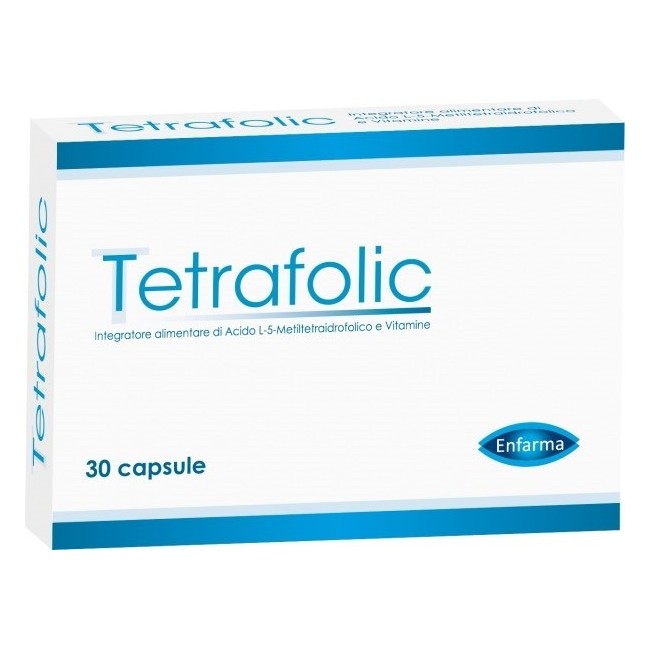 Enfarma Tetrafolic integratore 30 Capsule Enfarma Tetrafolic integratore 30 Capsule