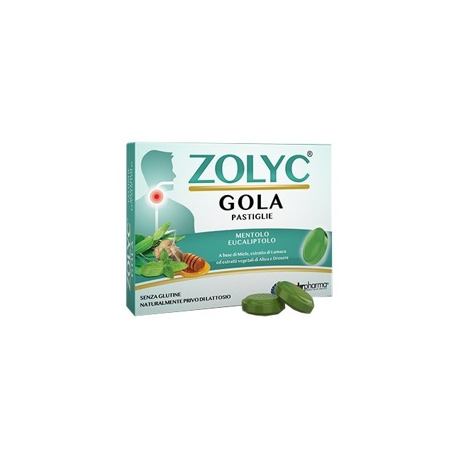 Shedir Pharma Zolyc Gola Mentolo eucalipto 36 Pastiglie Shedir Pharma Zolyc Gola Mentolo eucalipto 36 Pastiglie