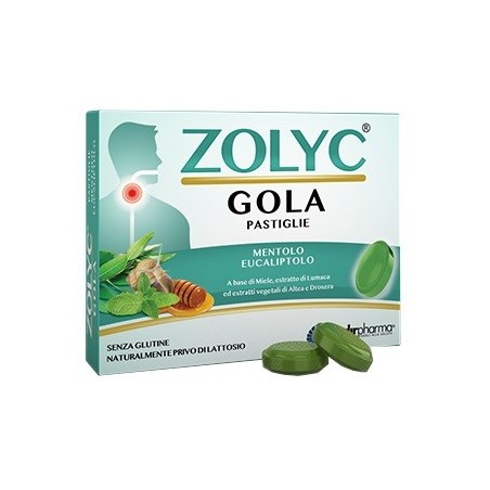 Shedir Pharma Zolyc Gola Mentolo eucalipto 36 Pastiglie