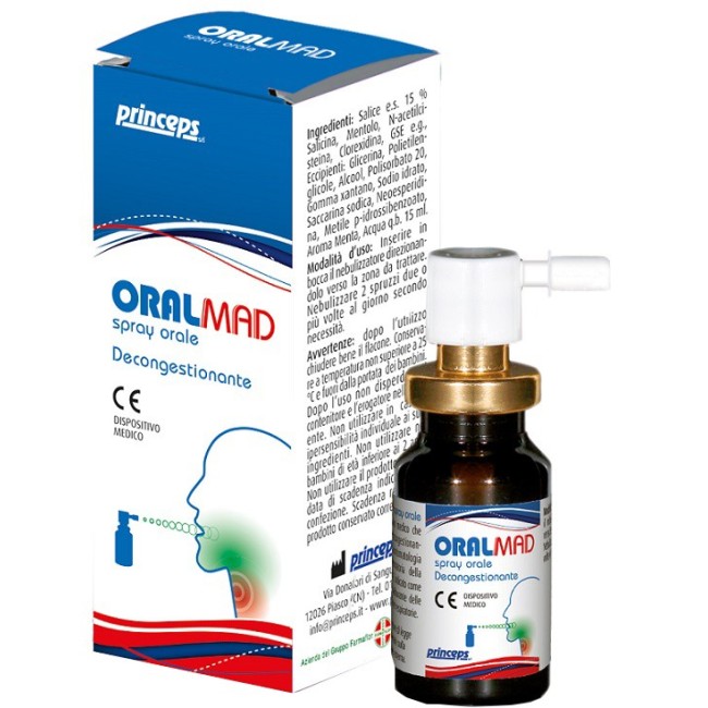 Princeps Oralmad Spray integratore 15 Ml Princeps Oralmad Spray integratore 15 Ml