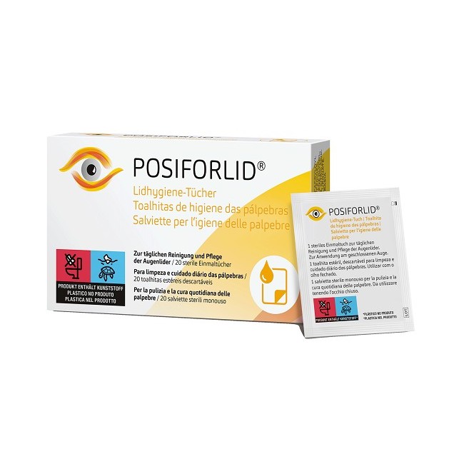 Ursapharm Posiforlid Salviette per le palpebre 20 Pezzi