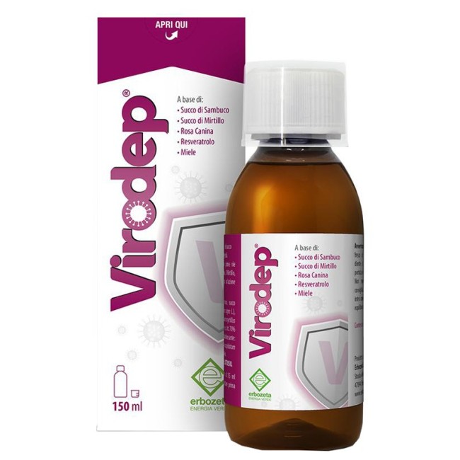 Erbozeta Virodep integratore 150 Ml Erbozeta Virodep integratore 150 Ml