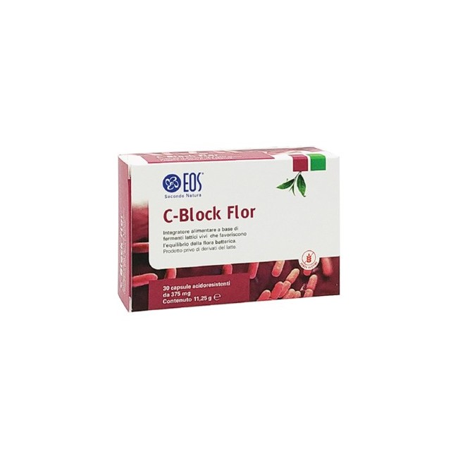 Eos C-block Flor 30 Capsule integratore di fermenti lattici