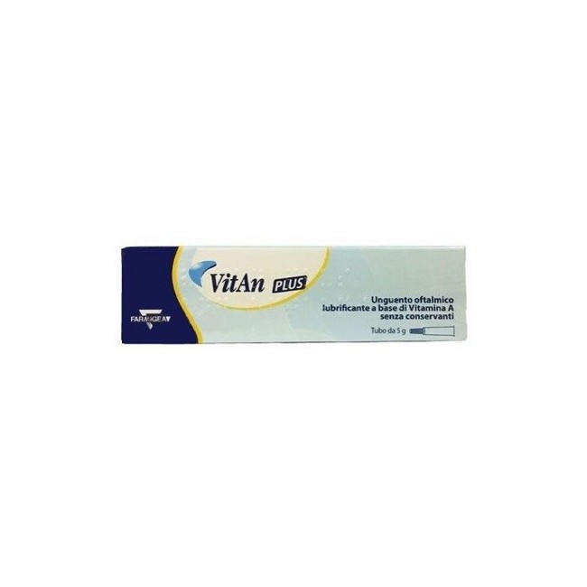 Polifarma Vitan Plus Unguento Oftalmico Lubrificante 5 G Polifarma Vitan Plus Unguento Oftalmico Lubrificante 5 G