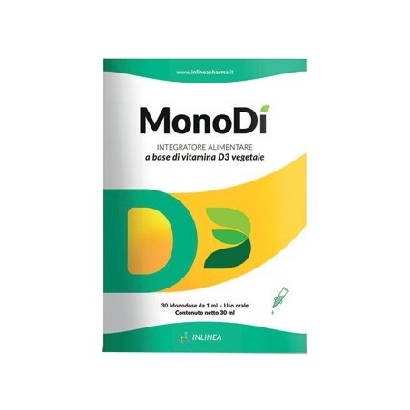 Inlinea Monodi' 30 Flaconcini Monodose integratore 1 Ml Inlinea Monodi' 30 Flaconcini Monodose integratore 1 Ml