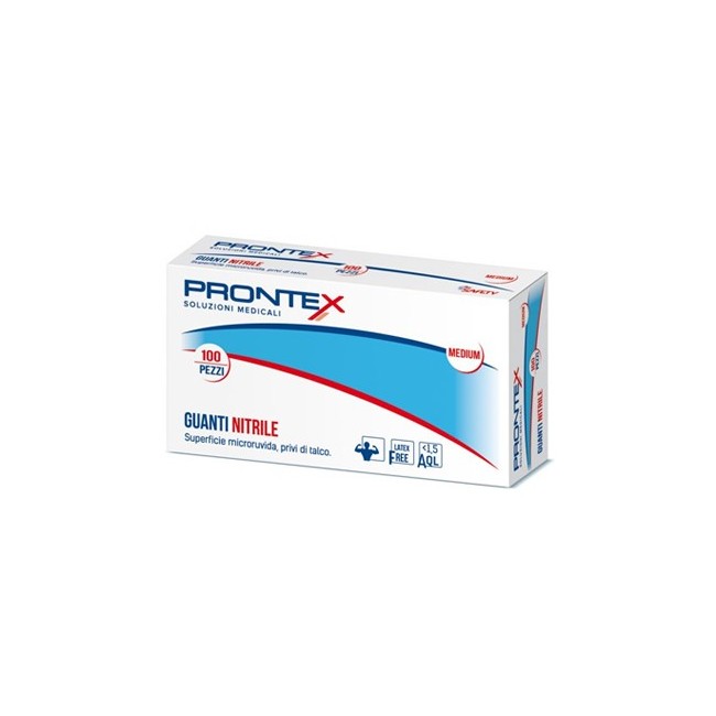 Safety Prontex Guanto In Nitrile Senza Polvere Grande 8/9 100 Pezzi