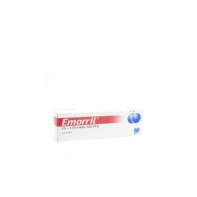 Emorril*crema 40g 1%+1,5%