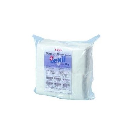 Safety Prontex Garza 15x15cm in cotone idrofilo 1kg Safety Prontex Garza 15x15cm in cotone idrofilo 1kg
