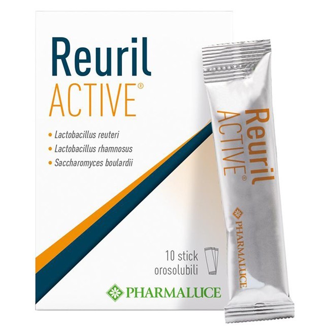 Pharmaluce Reuril Active integratore 10 Stick Pharmaluce Reuril Active integratore 10 Stick
