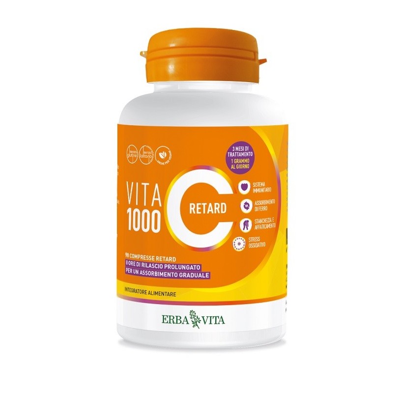 Erba Vita Group Vita C 1000 Retard 90 Compresse - Para-Farmacia Bosciaclub
