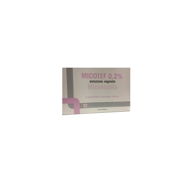 Micotef*soluzione Vaginale 5 Flaconi150ml 0,2% Micotef*soluzione Vaginale 5 Flaconi150ml 0,2%
