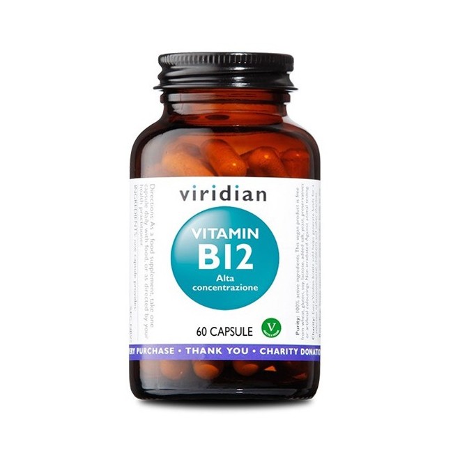 Natur Viridian Vitamin B12 High Potency 60 Capsule