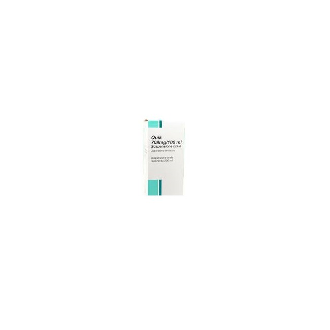 Quik* Sospensione 200ml 708mg/100ml Quik* Sospensione 200ml 708mg/100ml
