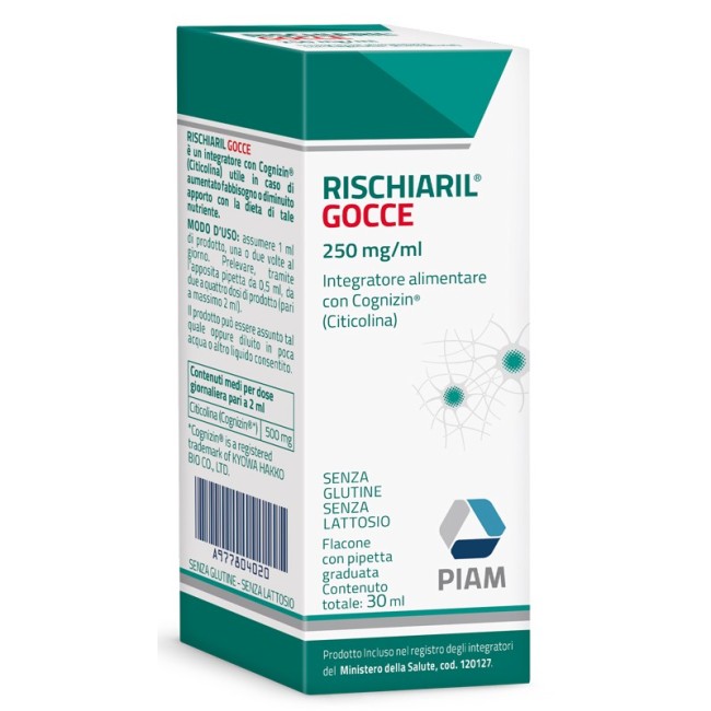 Piam Farmaceutici Rischiaril Gocce 30 Ml Piam Farmaceutici Rischiaril Gocce 30 Ml