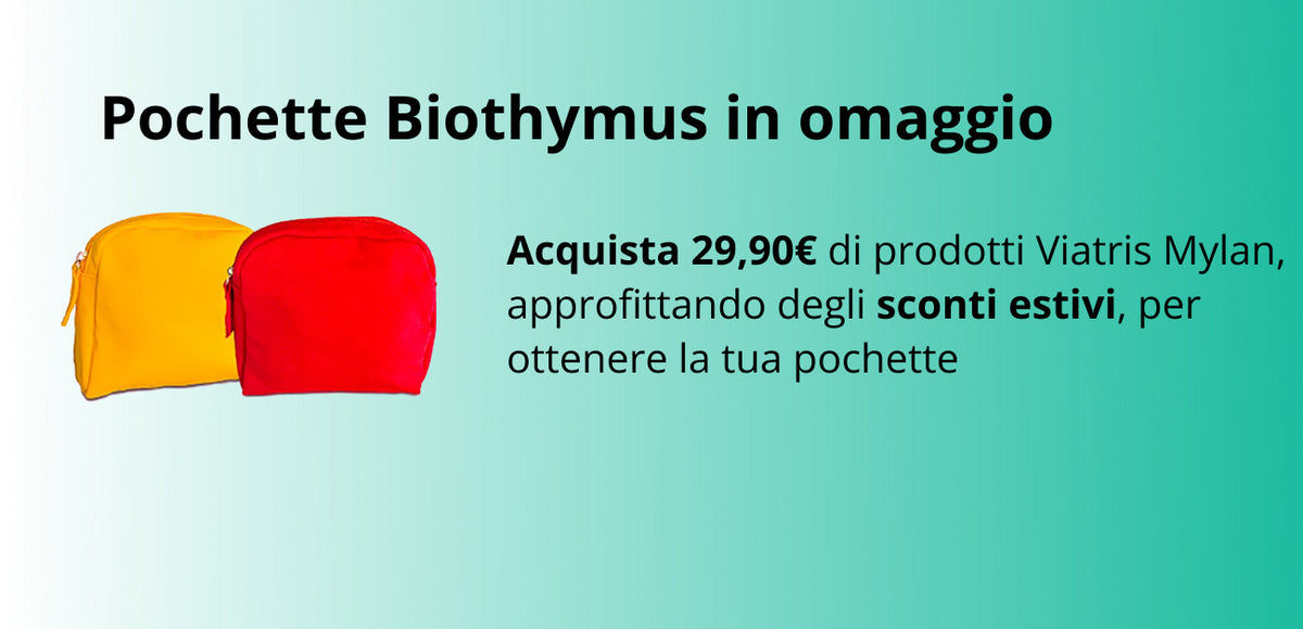 In regalo per te una pochette Biothymus