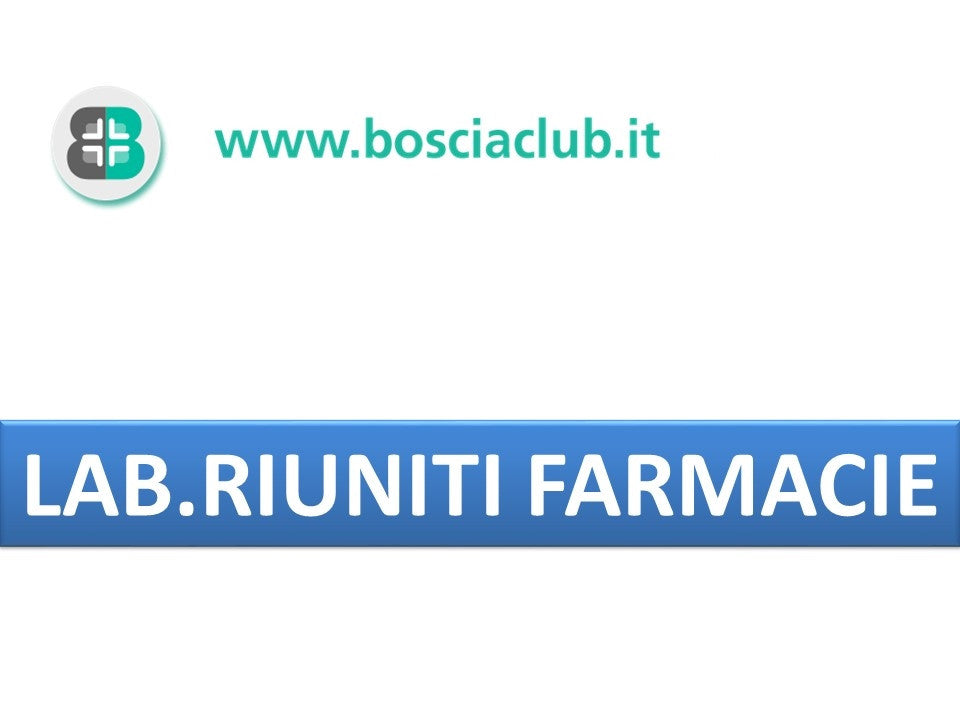 Laboratori riuniti farmacie srl