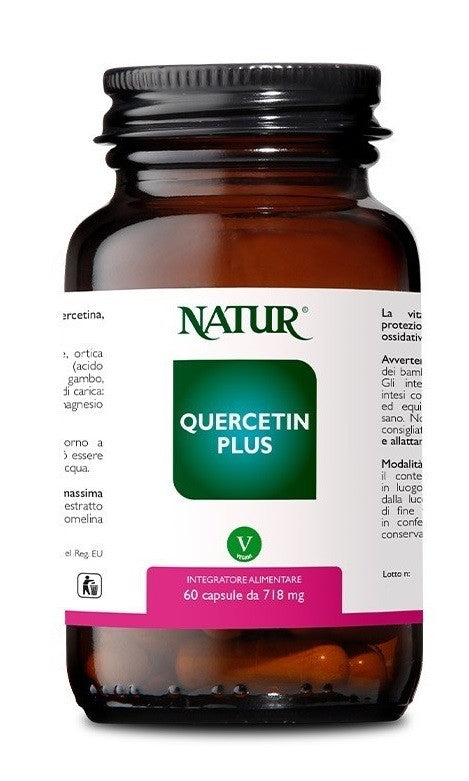 Natur Quercetin Plus integratore 60 Capsule