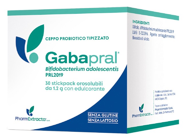 Pharmextracta Gabapral  integratore 30 Stickpack
