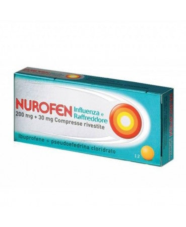 Nurofen Influenza E Raffreddore* 12 Compresse