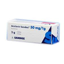 Aciclovir Sandoz Crema 3g 5%