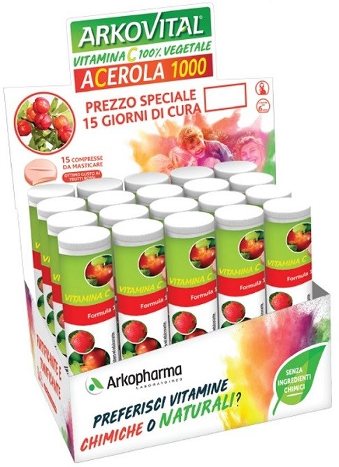 Arkofarm Arkovital Acerola 1000 15 Compresse