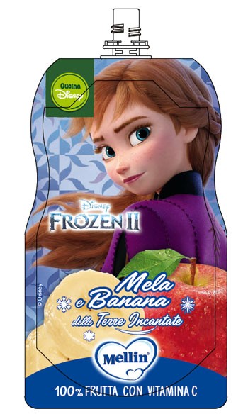 Danone Nutricia Pouch Disney Frozen Mela Banana 110 G
