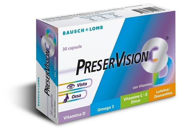 Bausch & Lomb-iom Preservision 3d 30 Capsule Molli