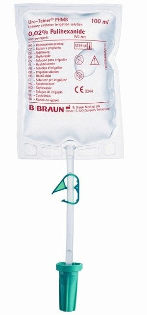 B. Braun Milano Uro-tainer Poliesanide 0,02% 10 Pezzi Da 100 Ml