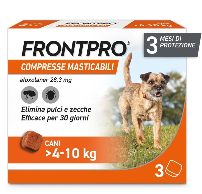Frontpro Pulci E Zecche Cani 4-10 Kg 28,3 Mg