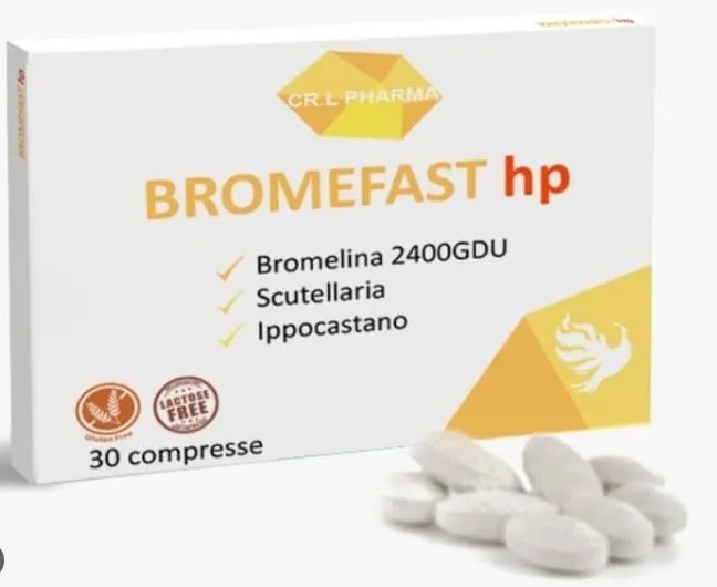 CRL pharma Bromefast hp integratore 30 compresse