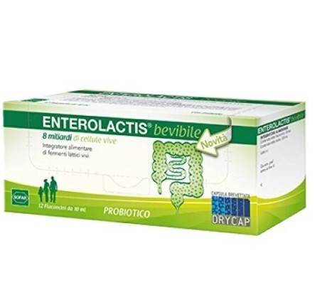 Enterolactis 12 Flaconi 10ml