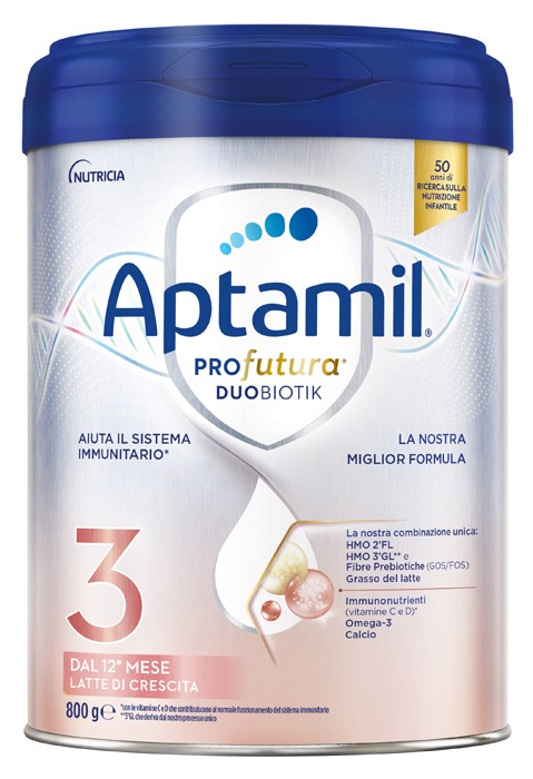 Aptamil profutura 3 latte di crescita in polvere 800 g