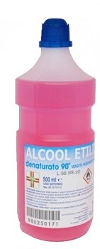 Gammadis Farmaceutici Alcool Etilico Denaturato 90% 500 Ml