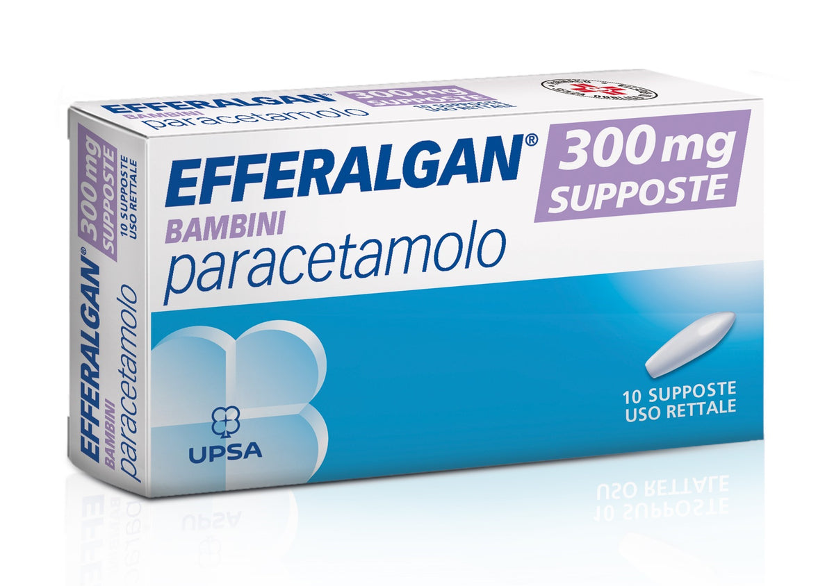 Upsa Italy Efferalgan Lattanti 10 Supposte 300 mg