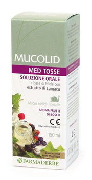 Farmaderbe Mucolid Med Tosse con estratto di lumaca 150 Ml